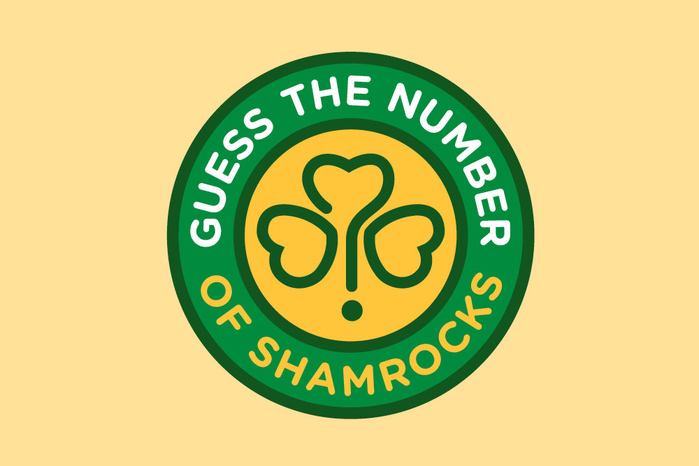 Guess The Number of Shamrocks CDI Ocean Downs