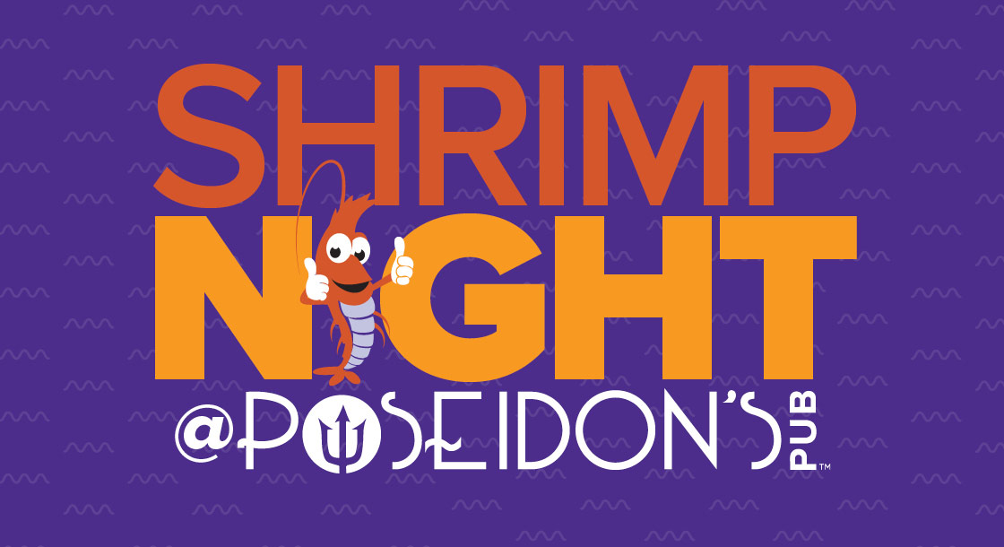 Shrimp Night At Poseidon's Pub
