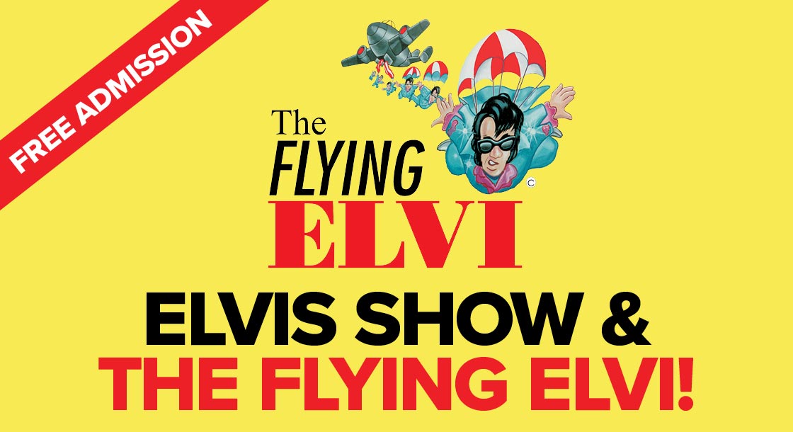 Flying Elvi and Elvis Show