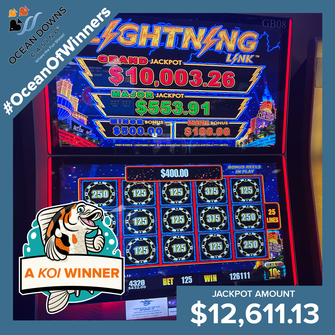 12,611 Jackpot