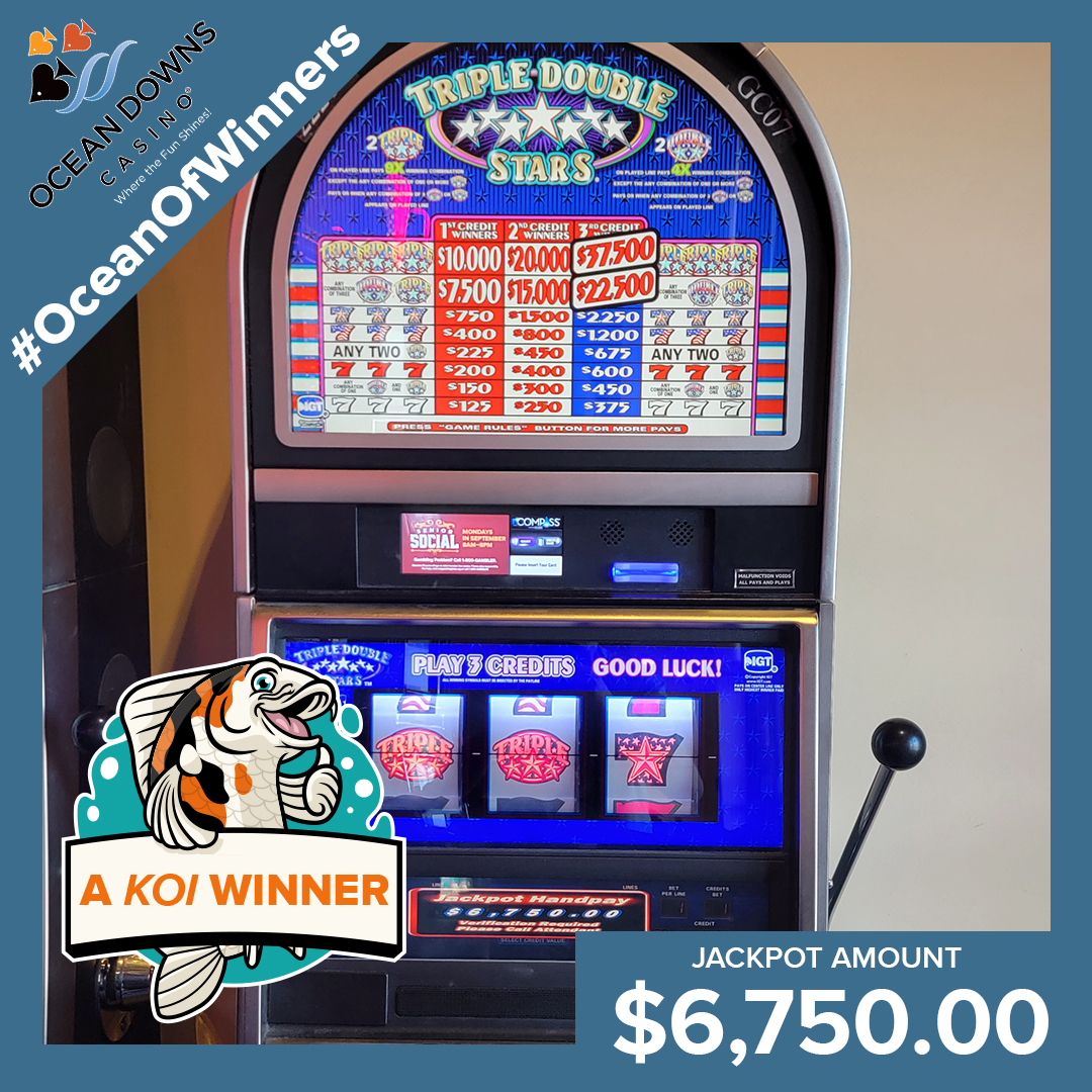 $6,750 Jackpot