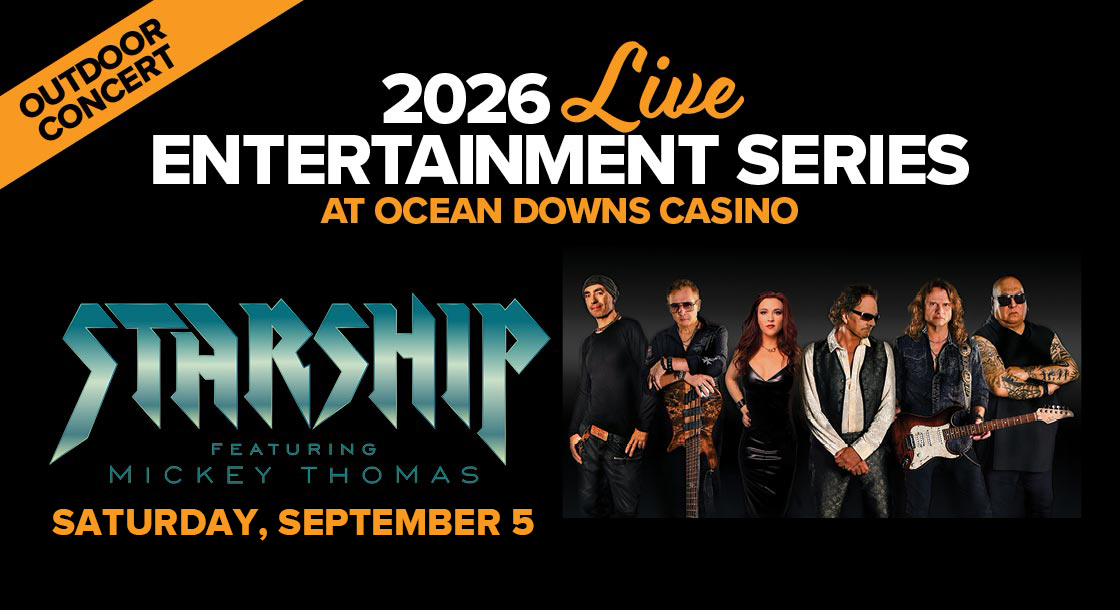 2026 Live Entertainment Series Starship. Saturday, September 5